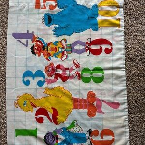 Vintage Sesame Street standard Size pillow case